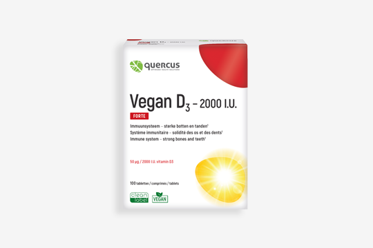 Quercus Vegan D 3 – 2000 UI