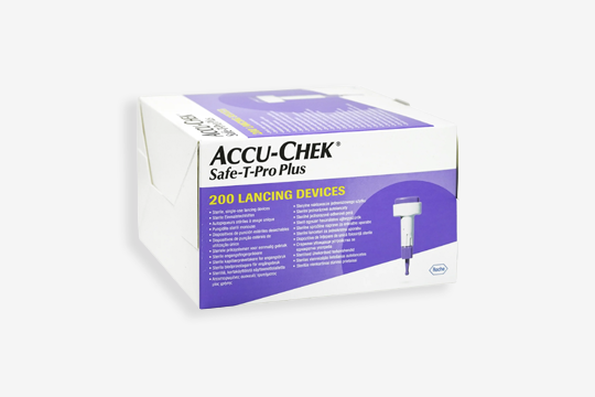 Lancetas Accu-Chek Safe-T-Pro Plus